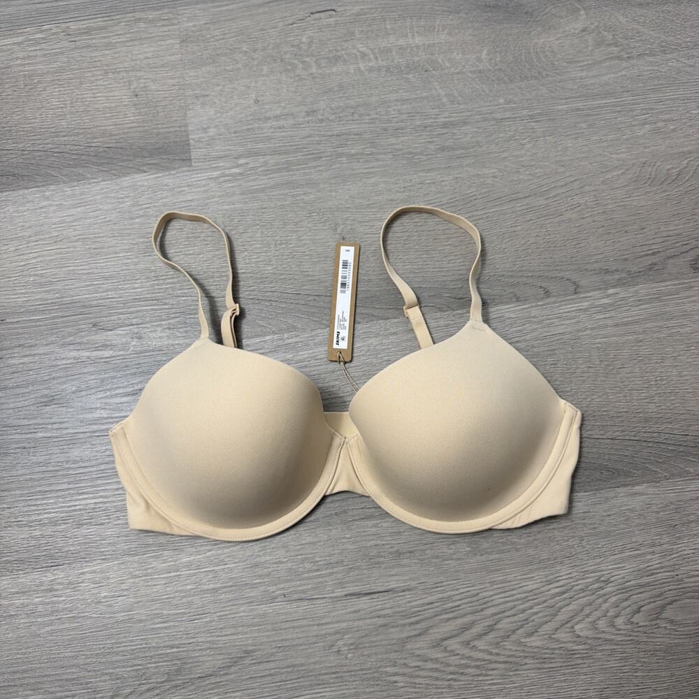 SKIMS Fits Everybody T-Shirt Bra BA-DEM-9221, Sand, 34D